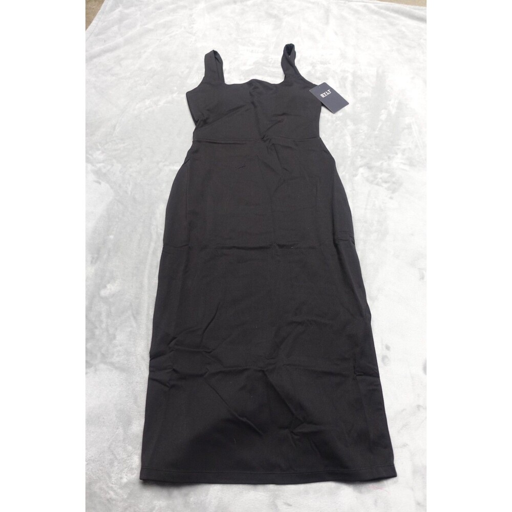 BYLT Women's Size Small Black Squareneck Midi‎ Dress NWT